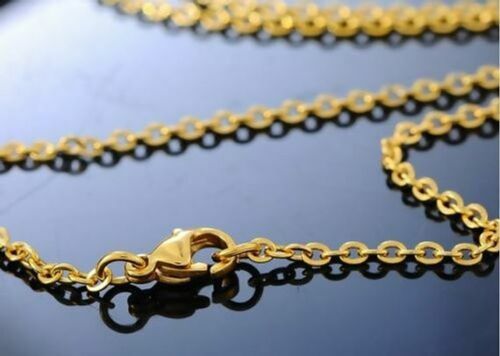 HONEY BEE HIVE INSECT sweet pendant 20″ GOLD 18K necklace chain women gift