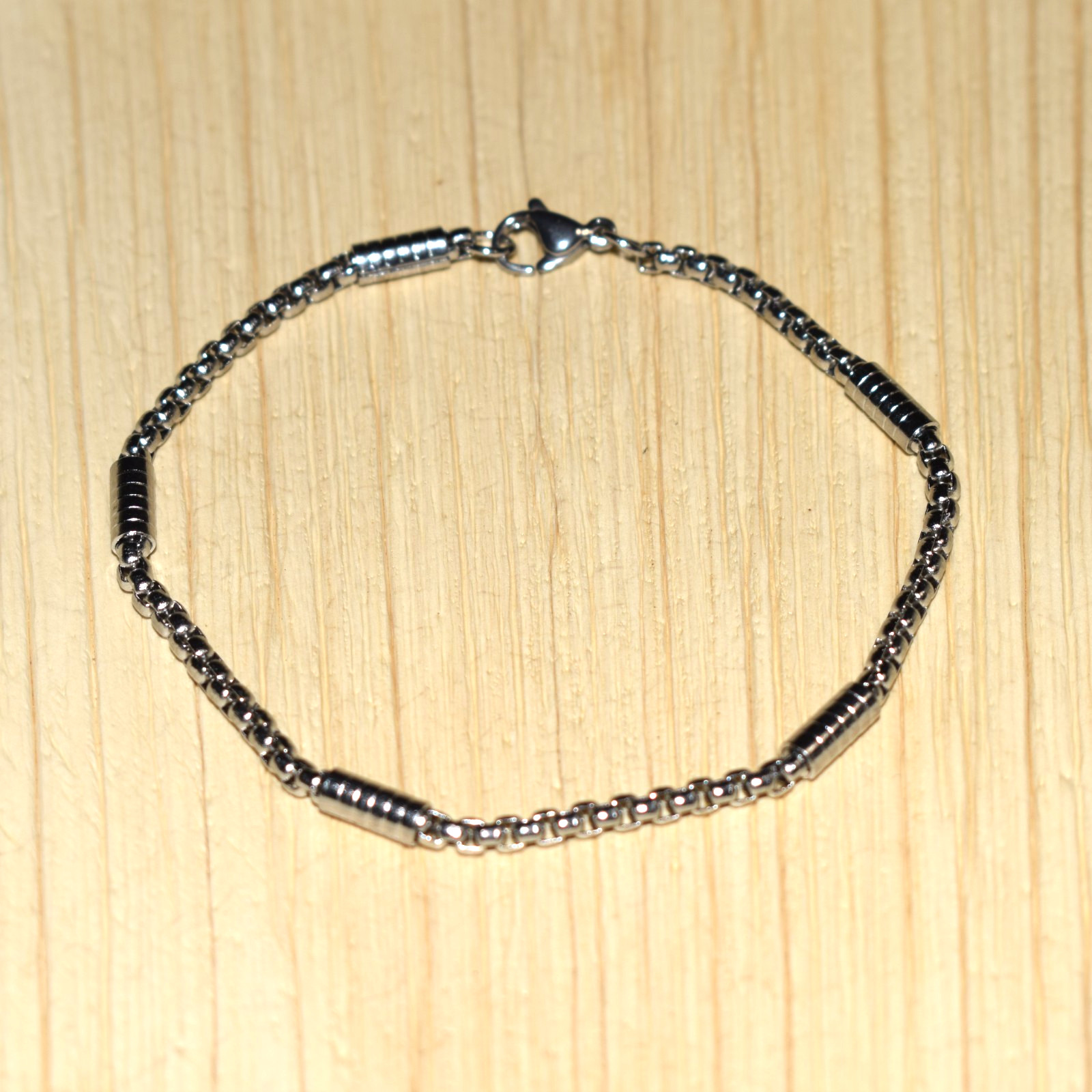 Stainless Steel Bracelet | 20cm Length | Lobster Clasp | New | Gift Idea