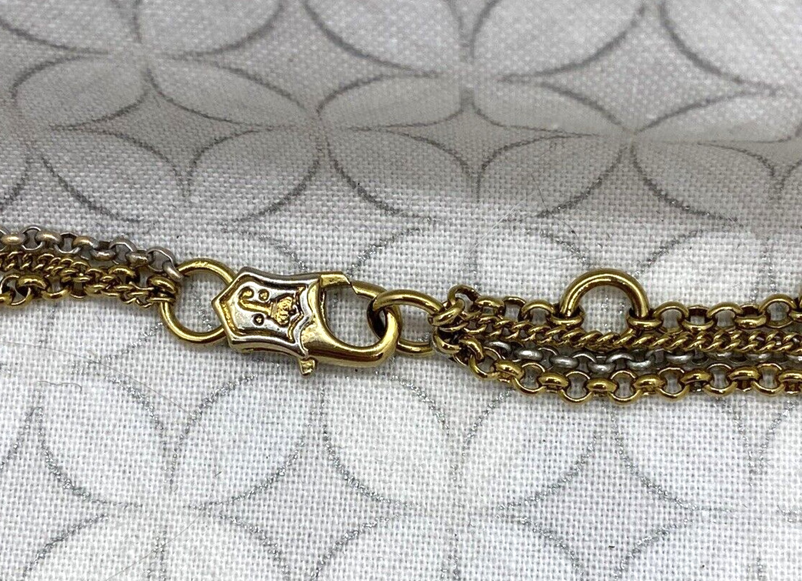 Juicy Couture Let Them Eat Couture Heart Bracelet Multi strand Necklace Set