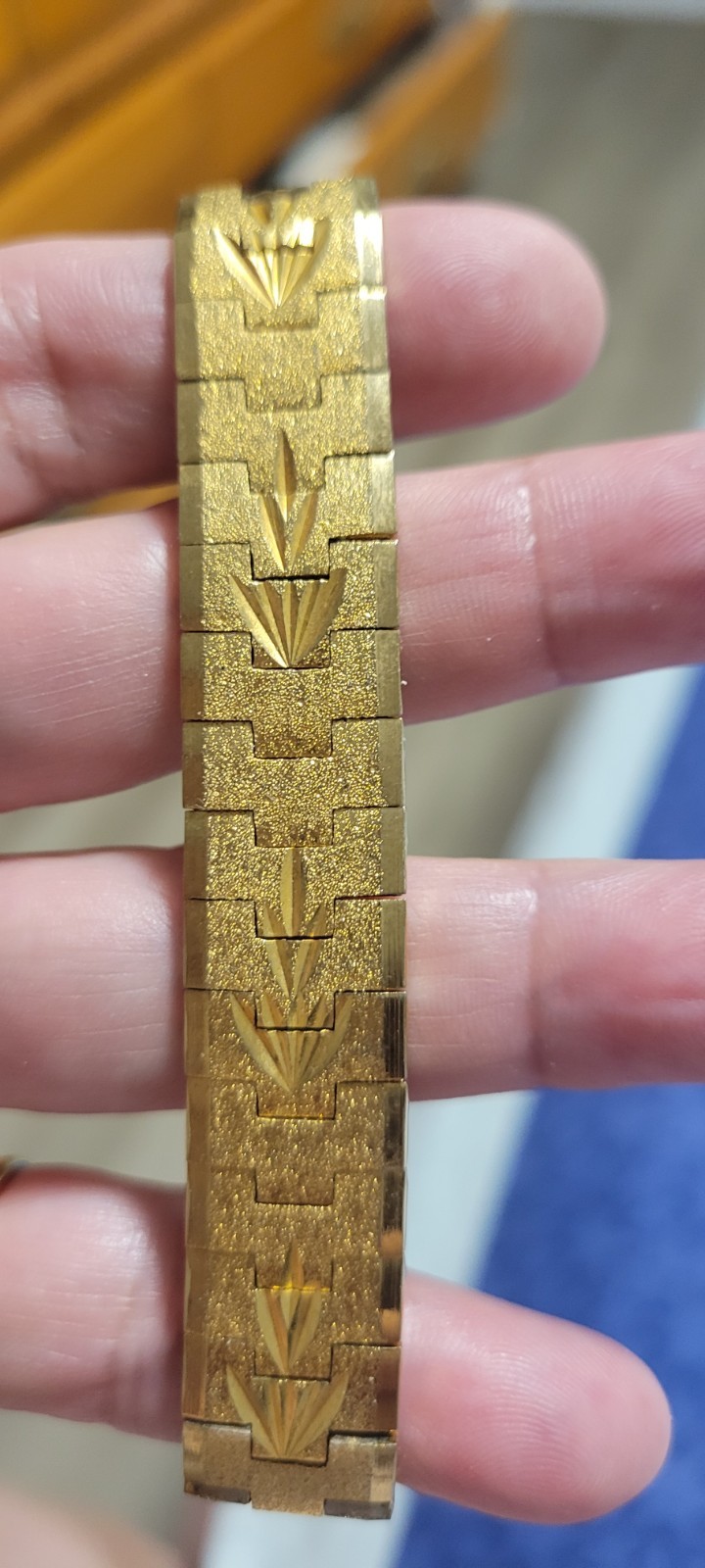 GW 14K gold-plated bracelet, 47.50g, 20cm