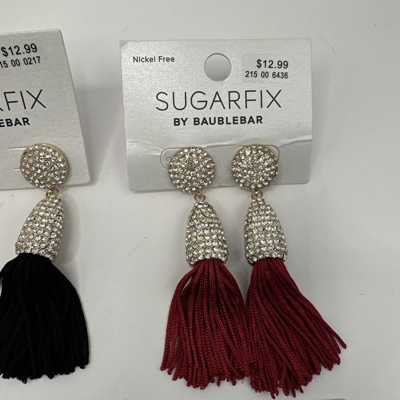 NWT 12 Pairs Sugarfix Baublebar Earrings Christmas Halloween Witch Tassel Bows