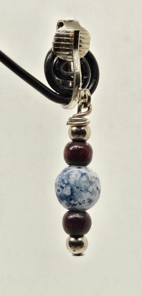 Costume Jewelry Beaded Dangle Drop One Earring