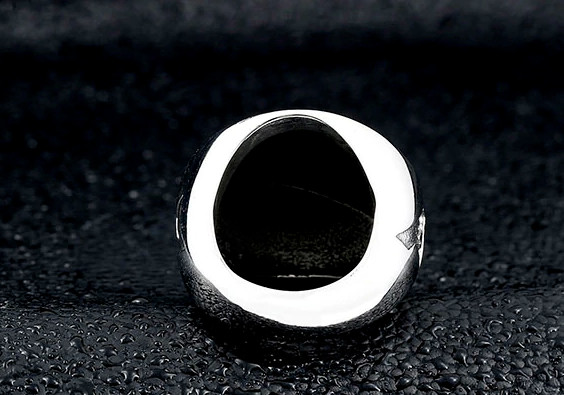 Captain America Shield Unisex Solid Stainless Steel/Enamel Ring For Cosplay