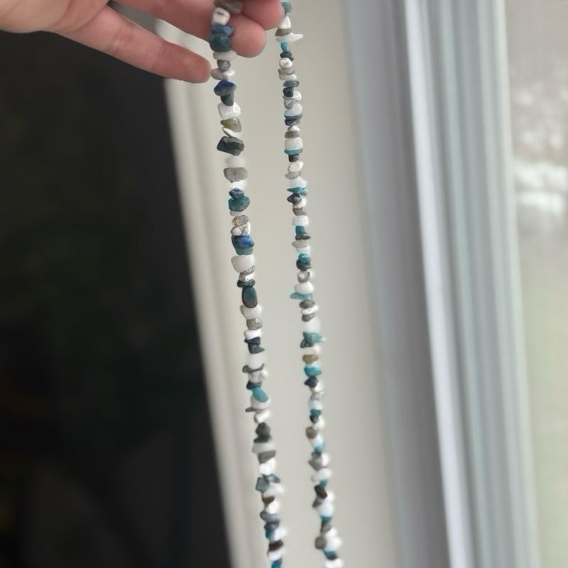 MEN’S CLEAR-SEEING KING GEMSTONE NECKLACE!