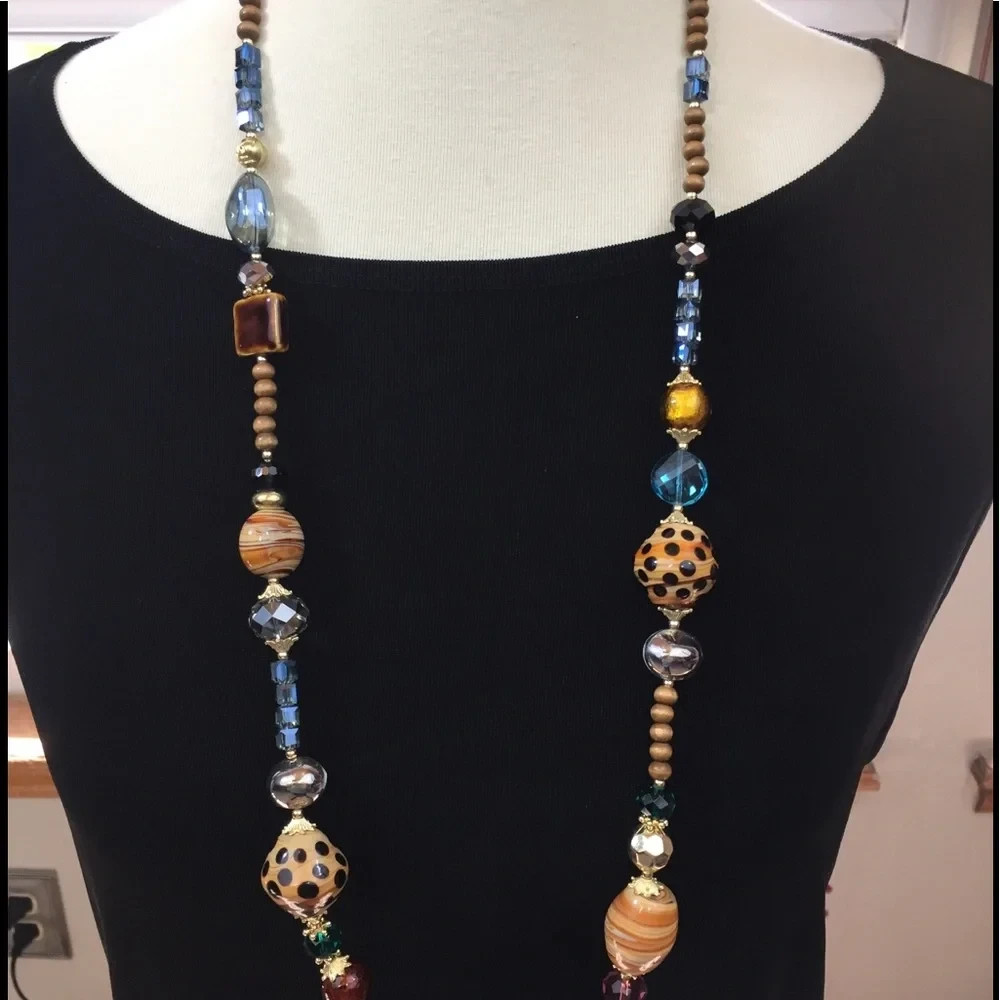 Premier Designs Jewelry GLASS ROOTS Necklace NEW