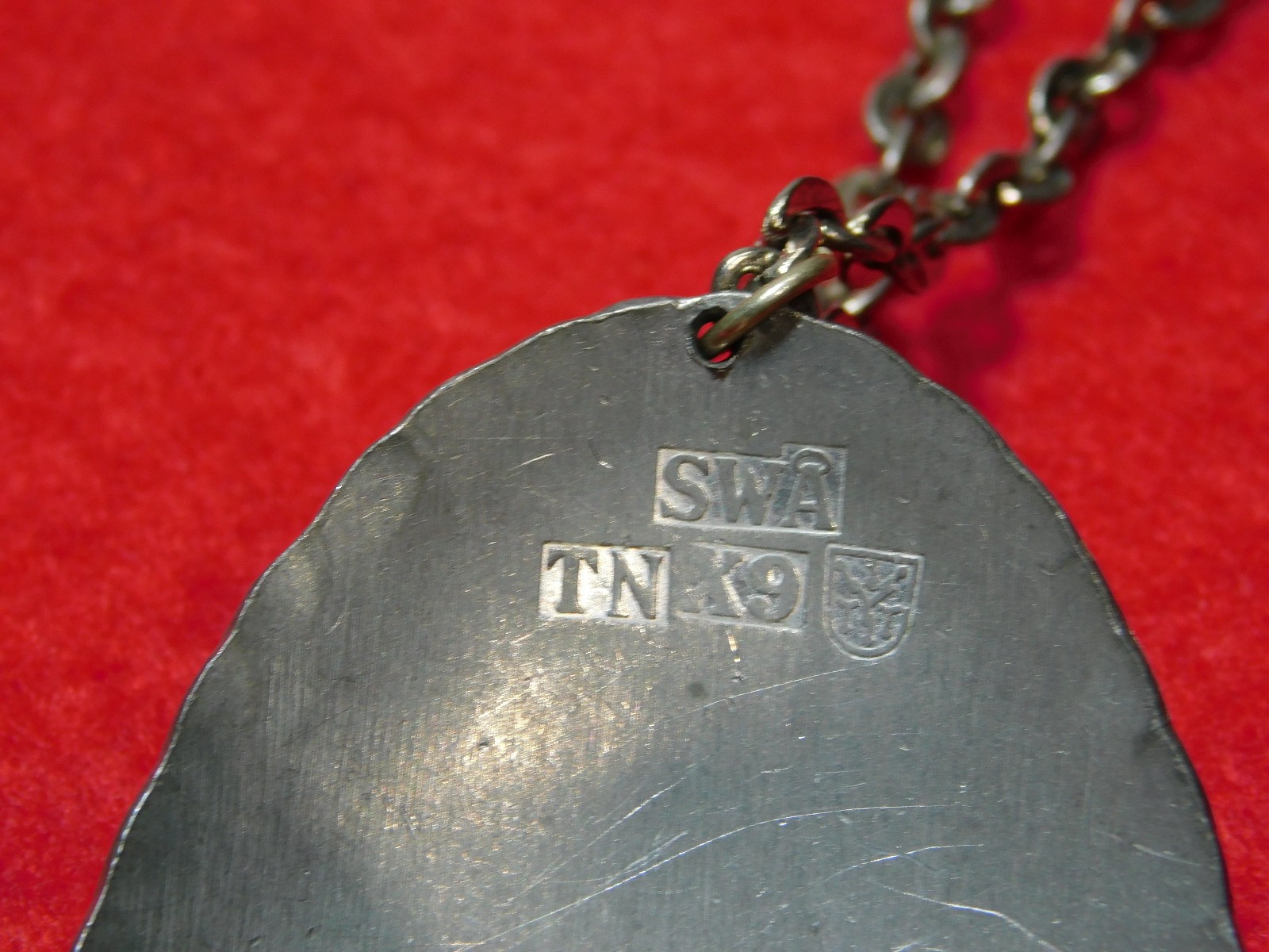 Norrbotten SWA TN X9 Sterling Pendant 26″ Necklace in Very Good Condition