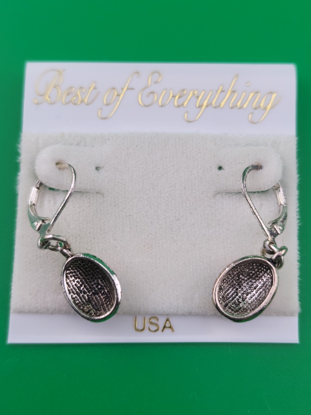 Easter Egg Pastel Silver Tone Leverback Earrings – Best Of Everything