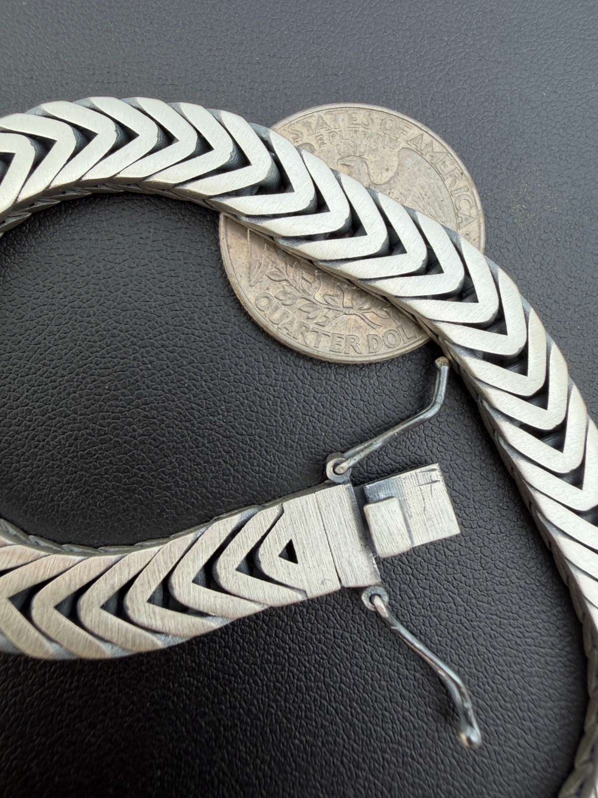 Custom 3 Link Miami Cuban Python Bracelet 12mm Real 925 Silver Oxidized Finish