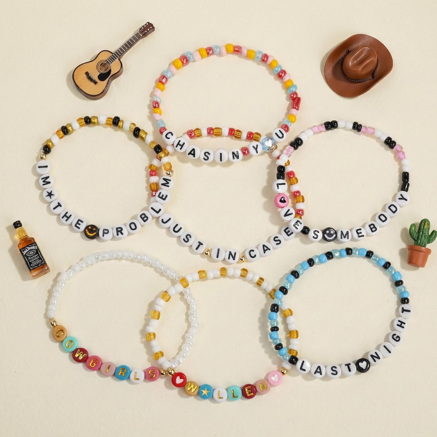 Boho Chic Colorful Bead Stretch Bracelet – Meaningful Friendship Gift for Women