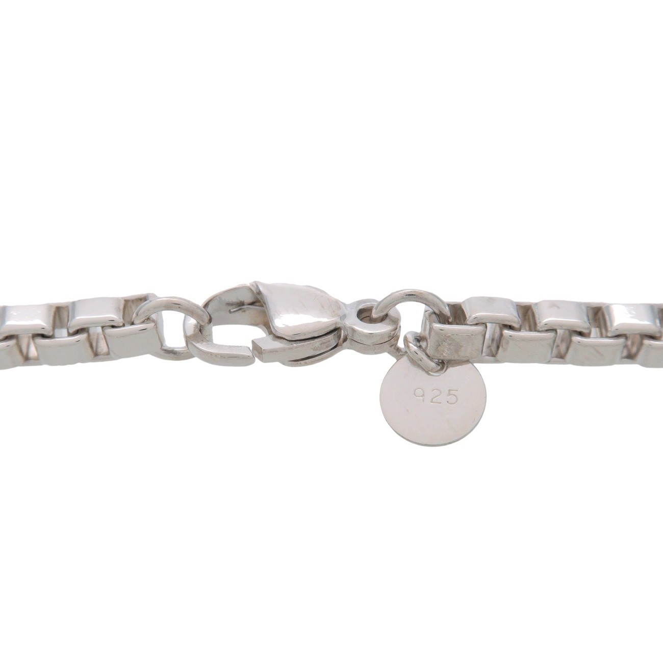 Tiffany & Co Venetian Link Bracelet SV925 Silver Authentic Used F/S