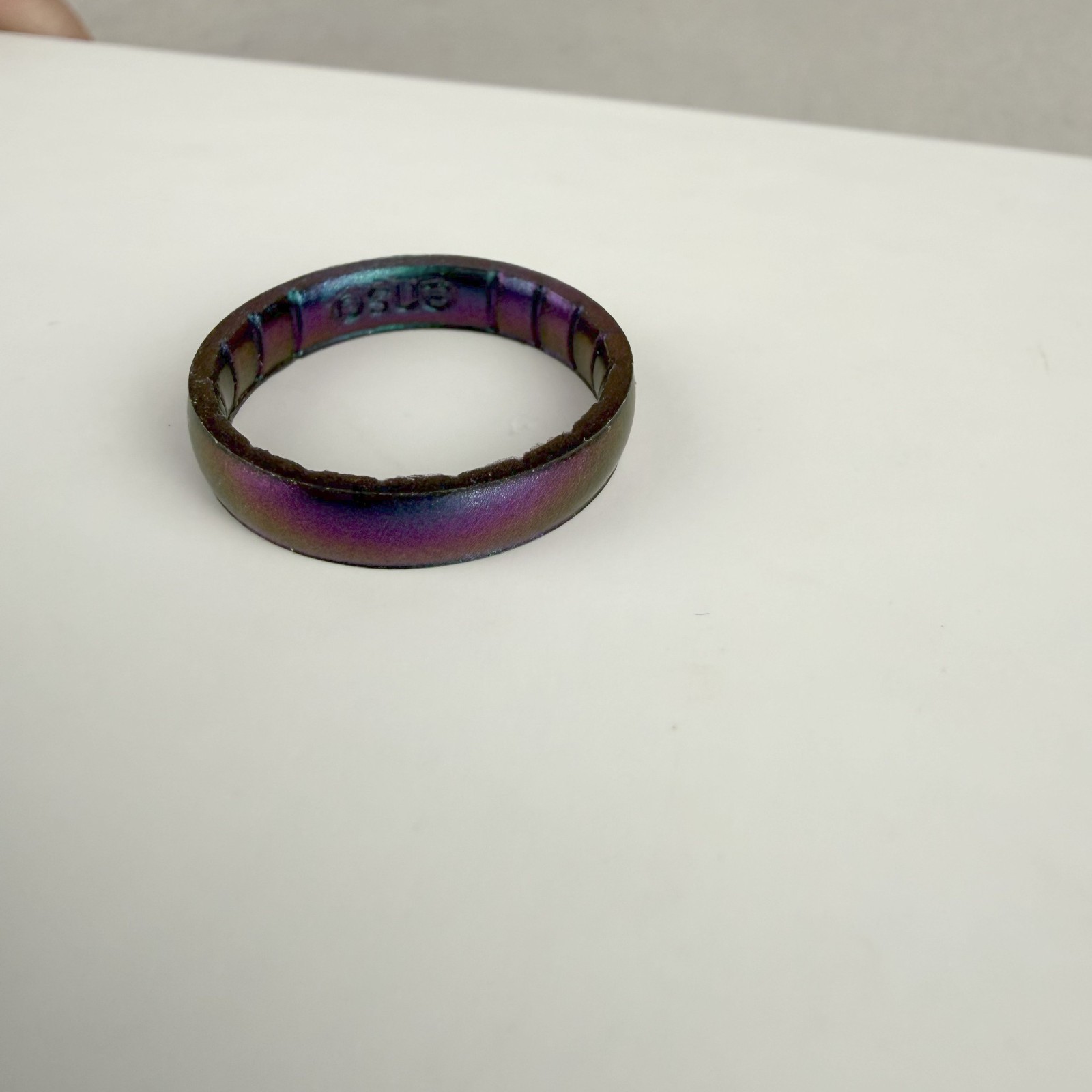 Enso Rings Legends Classic Silicone Ring Size 10 Mermaid Purple Round Band Thin