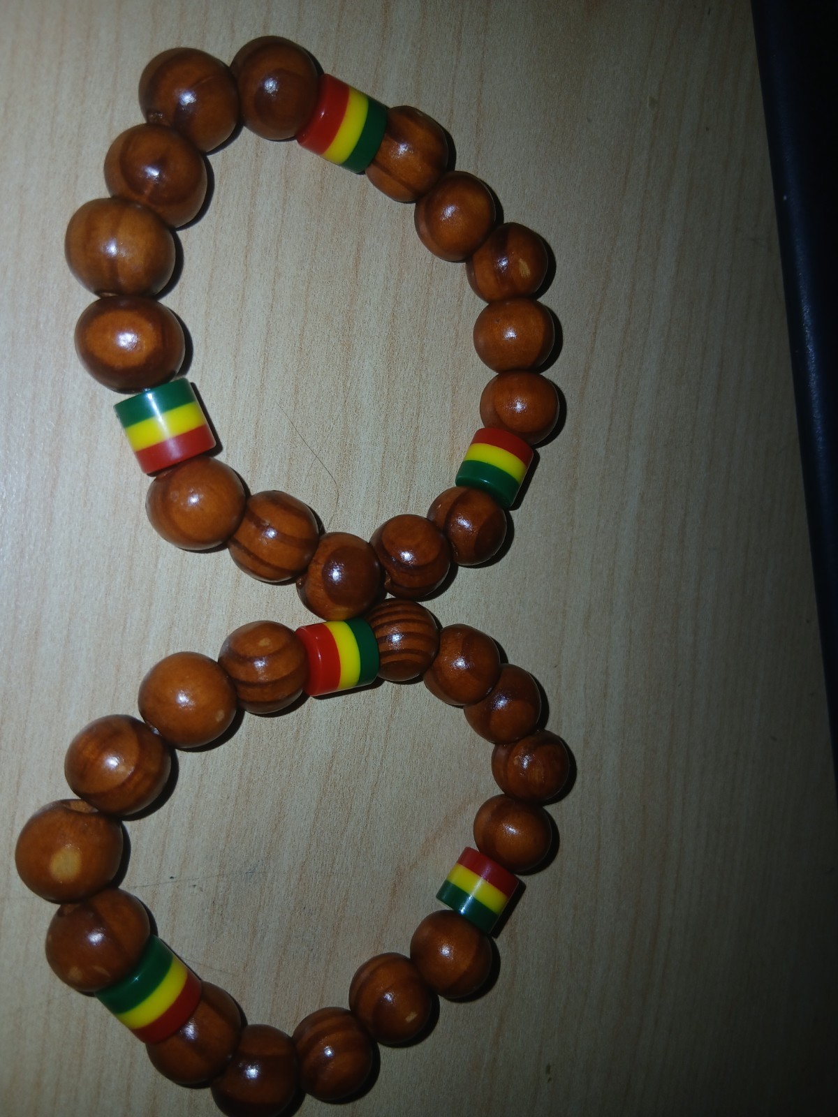 “One Love on your wrist -Jamaican Bracelets-(2pk) Import fees paid by us