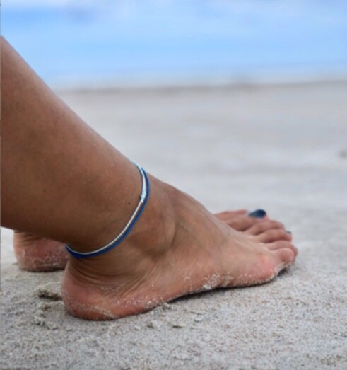 Mens Surfer Cord Anklet Bracelet Beach String Foot Jewelry Women Gift Unisex