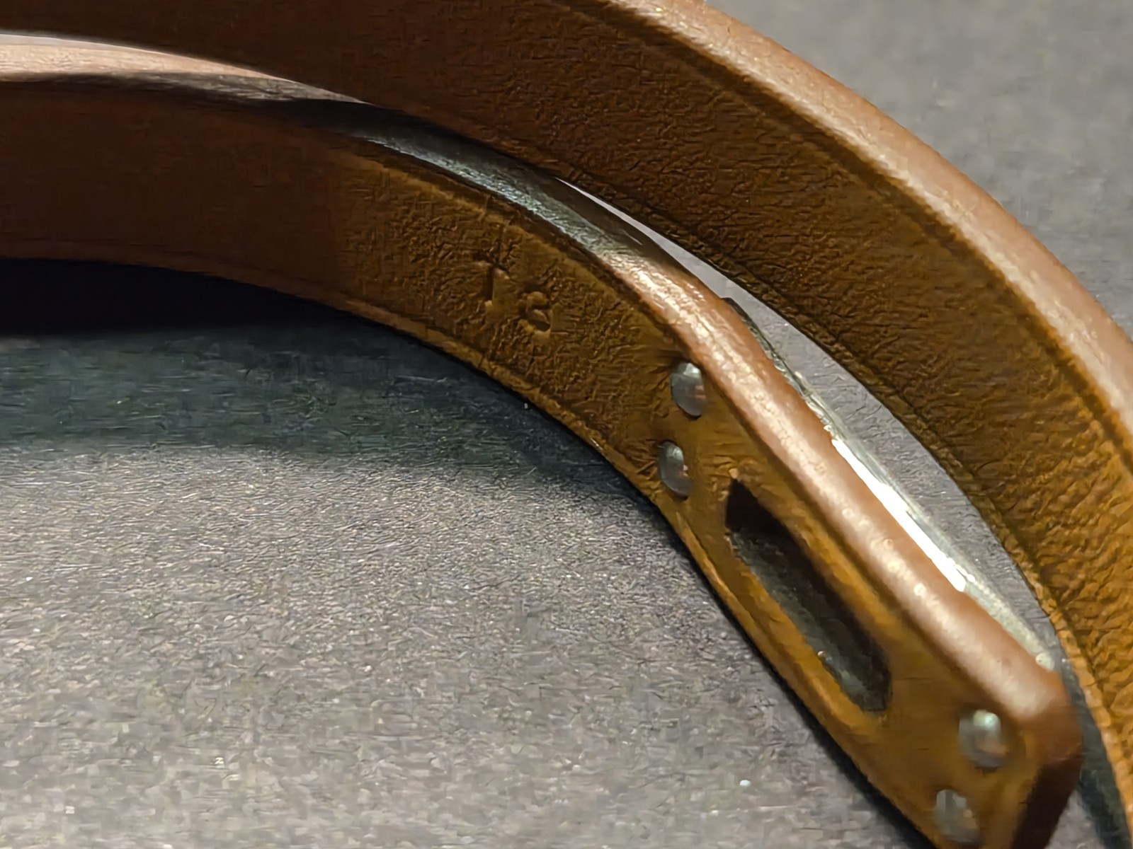 Hermes Mini Kelly Double Tour Leather Bracelet Palladium Plated Lock T3 Box