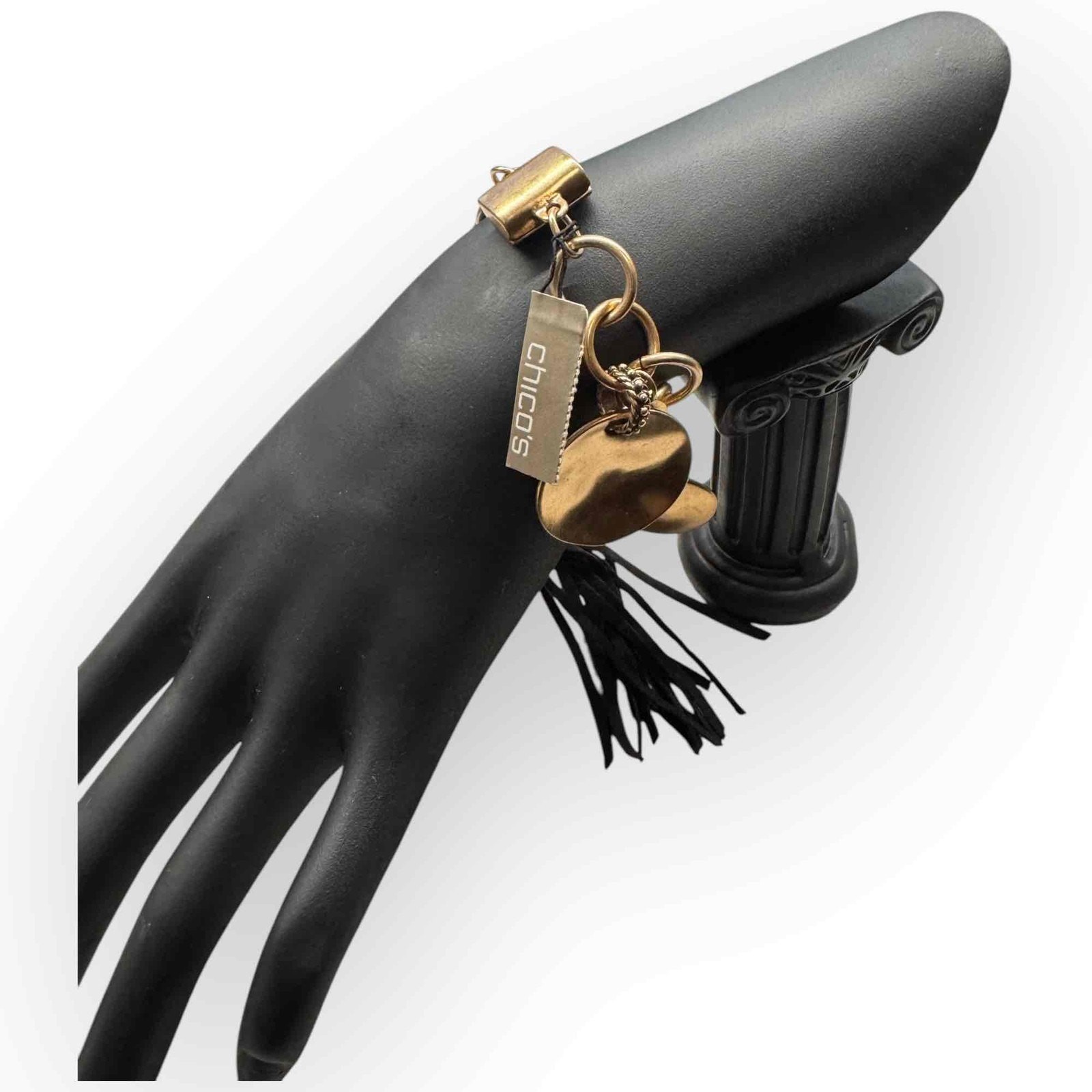 NEW Chicos Charm Bracelet Tassle