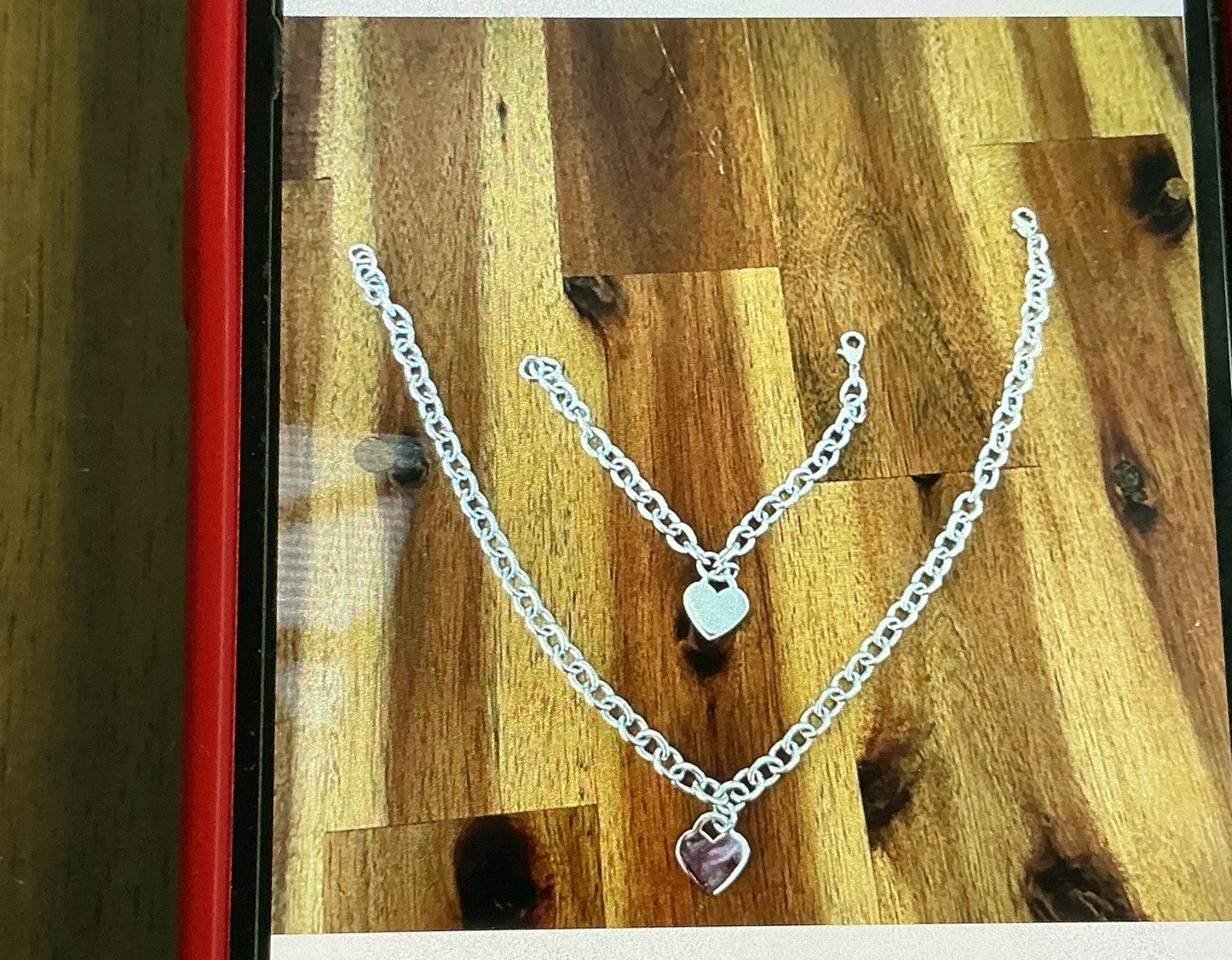 Silver Round Geometric Charm Pendant Necklace and a set ofnecklace and bracelet