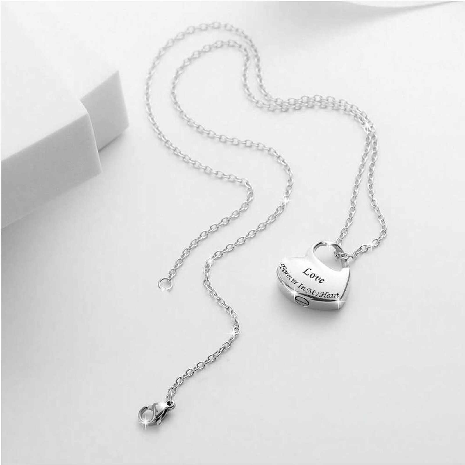 Cremation Urn Memorial Pendant Necklace Keepsake Jewelry for Ashes Necklace