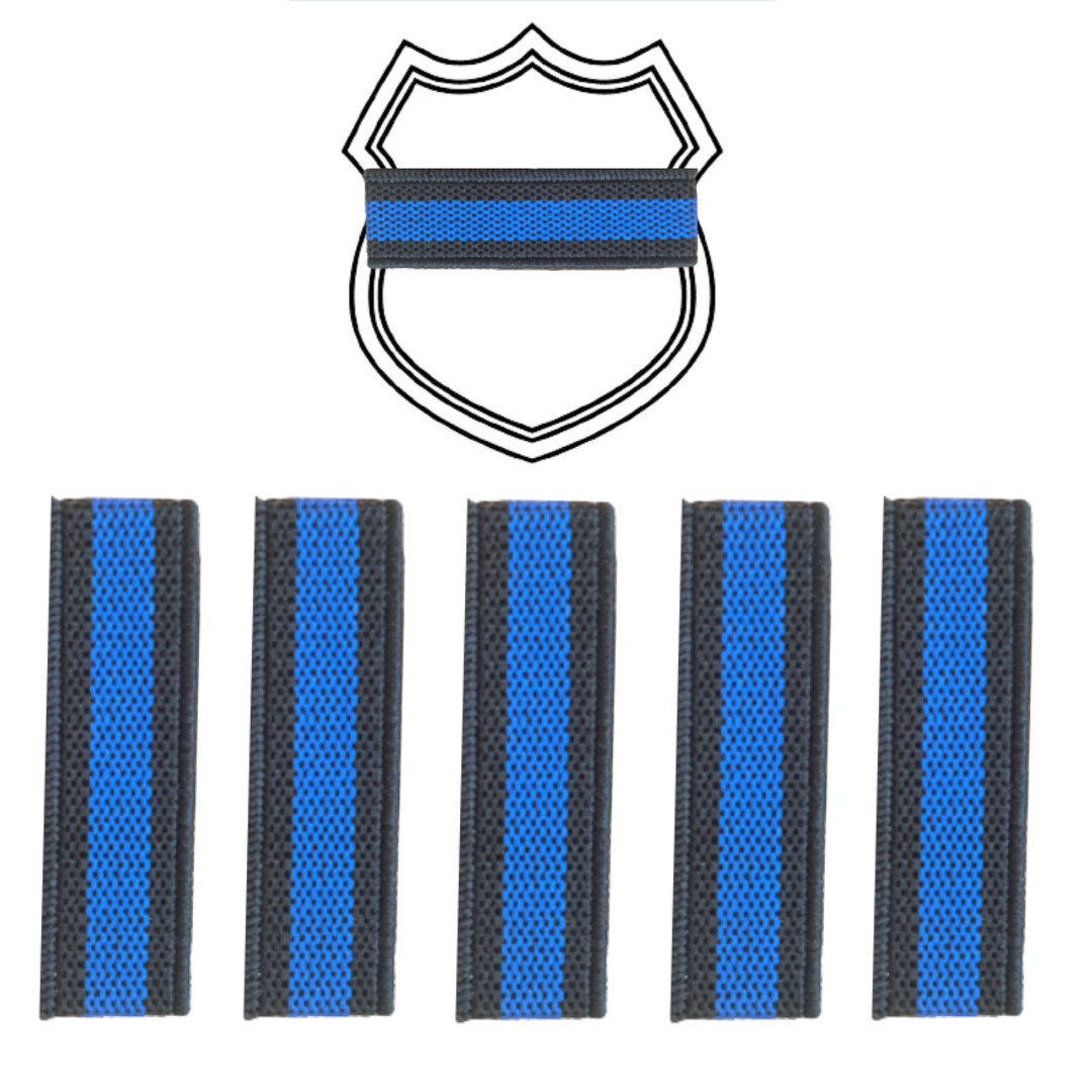 Uniform Funeral Thin Line Mourning Bands(Packs of Red/ Blue/ Black/ Pink Lines)