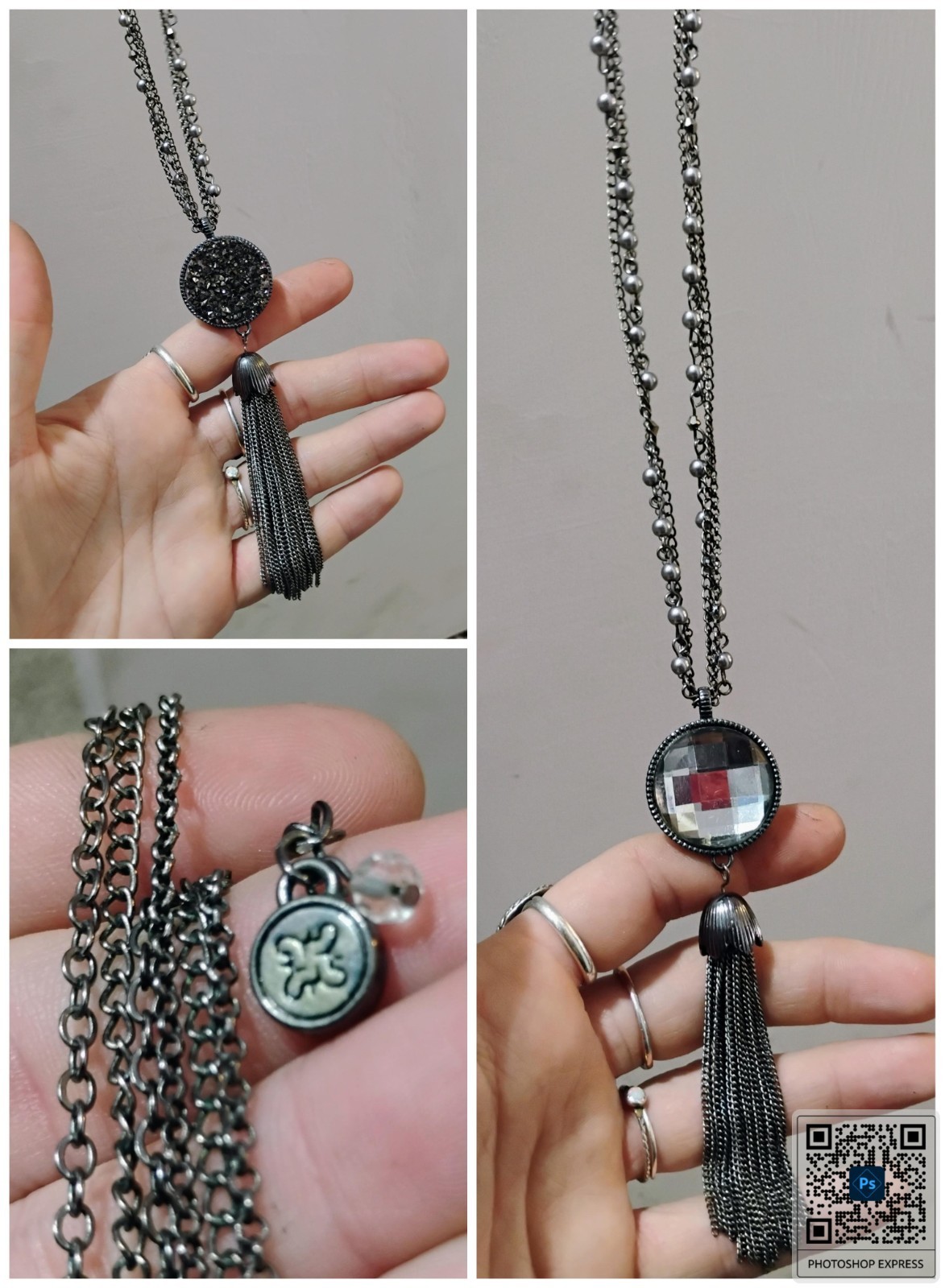 Simply Vera Wang Round Tassel Reversible Multistrand Necklace
