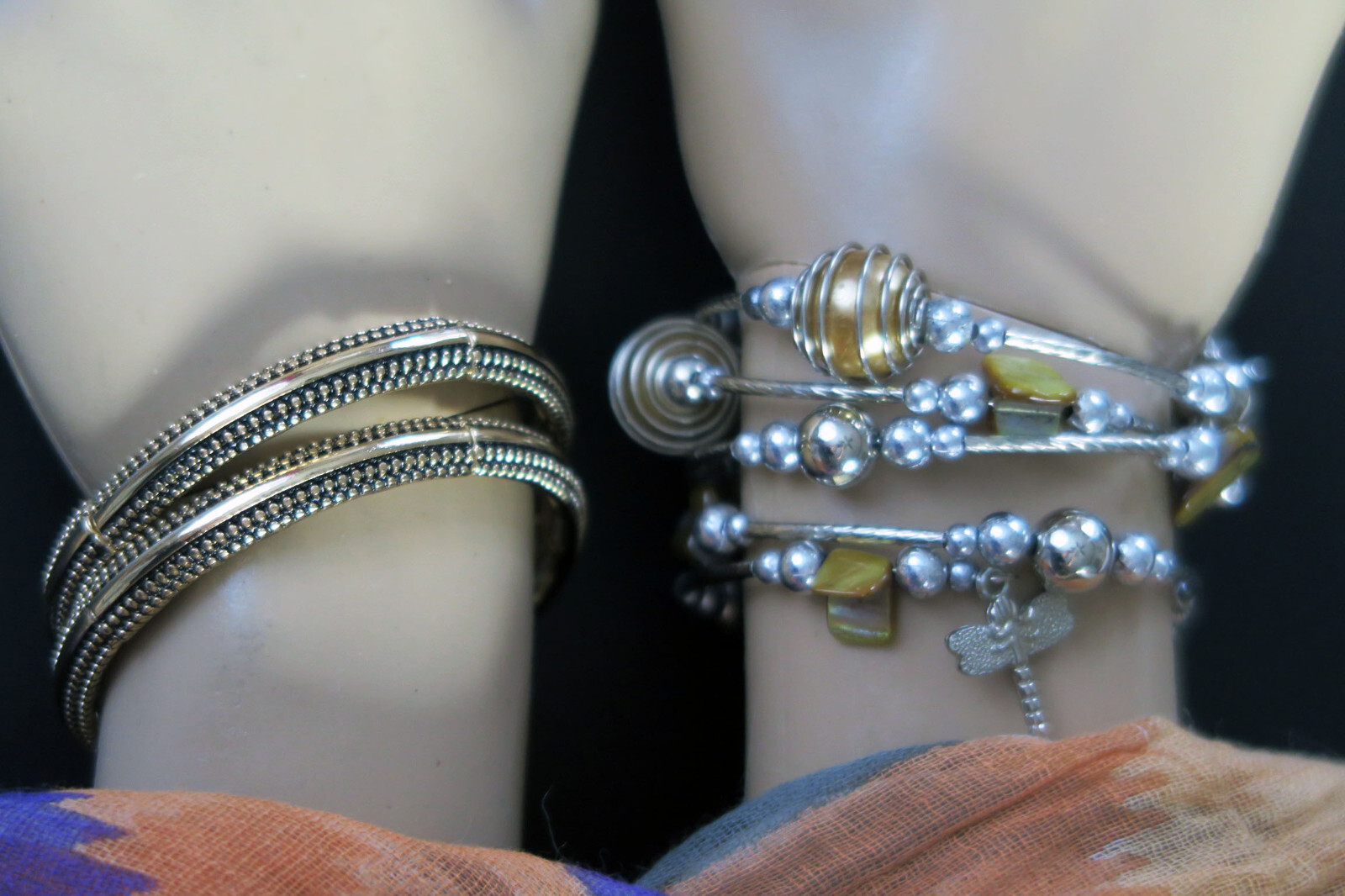 Includes All Gold Tone Bangles and Bracelets as Shown – Exc Condition #4637