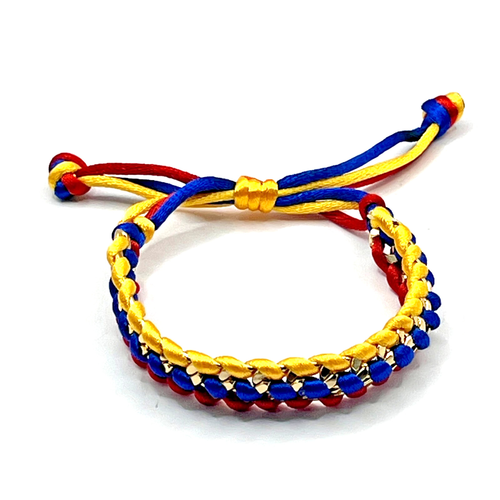 Handmade in Colombia – Colombian Threaded Bracelet Adjustable & Artist Made