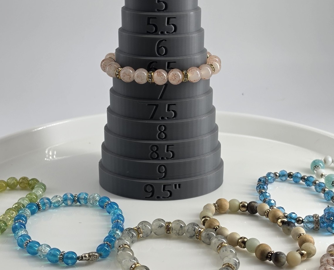 Lot 11 Stretch Bracelets Glass Stone Wood Seed Bead Mixed Colors Most Size 7