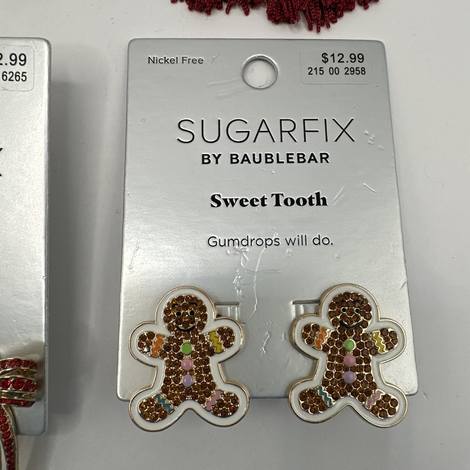 NWT 12 Pairs Sugarfix Baublebar Earrings Christmas Halloween Witch Tassel Bows