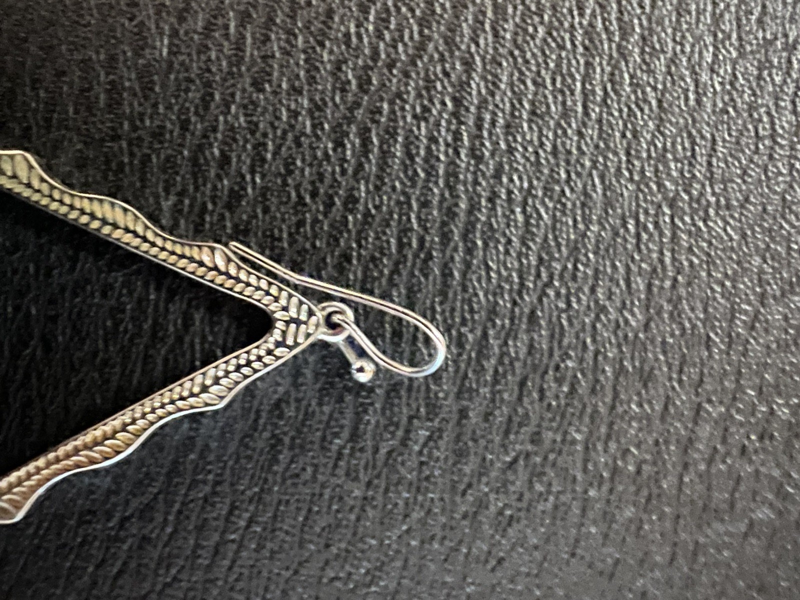 Kendra Scott Sophee Drop Earrings Silver Filigree Statement Jewelry
