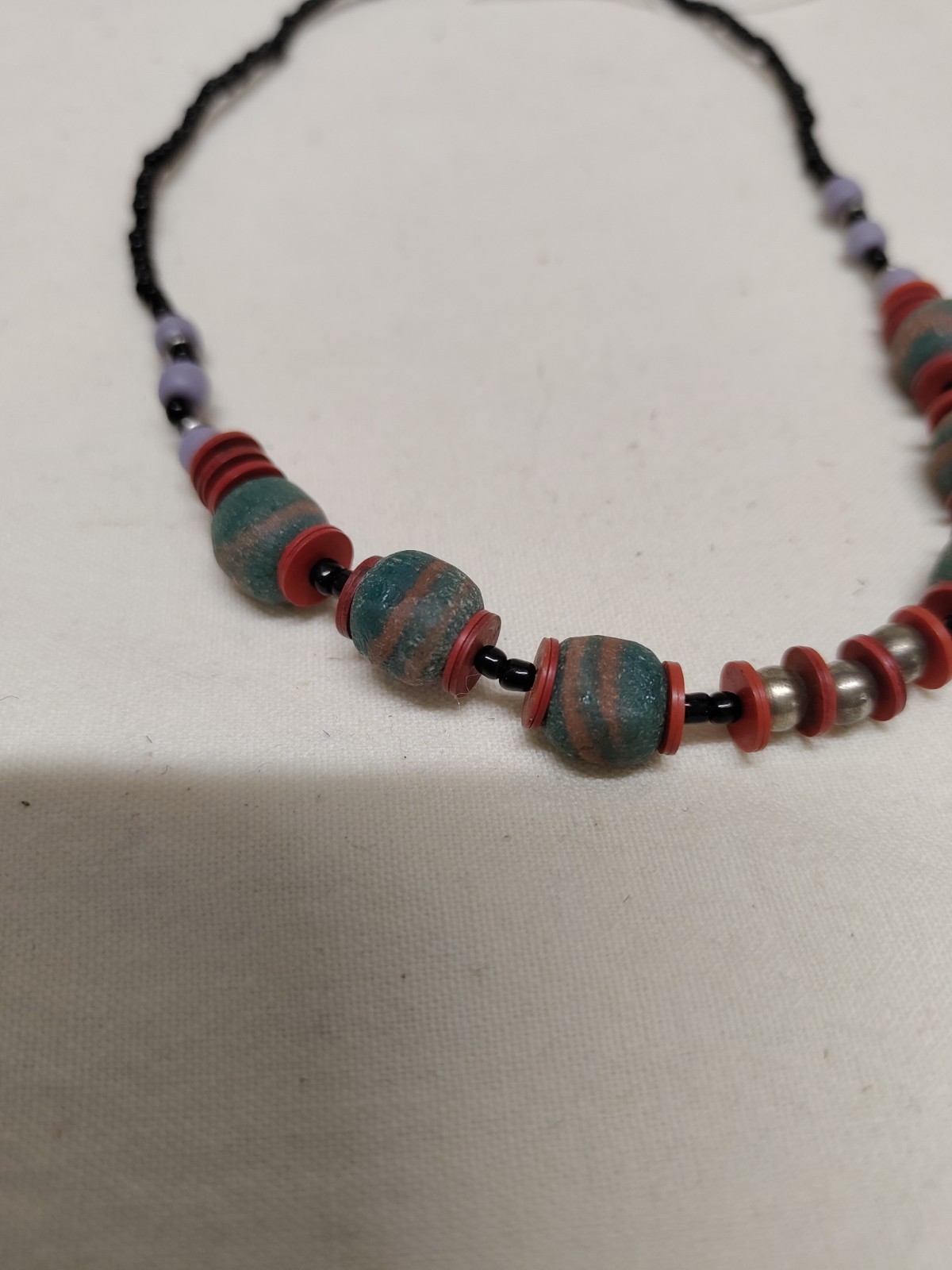 African Beaded Necklace Kenyan Fair Trade Delicate Hand Made Party Jewellery