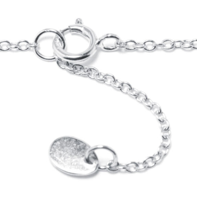 Silver Treasures Womens “Survivor” Pendant Necklace (E)