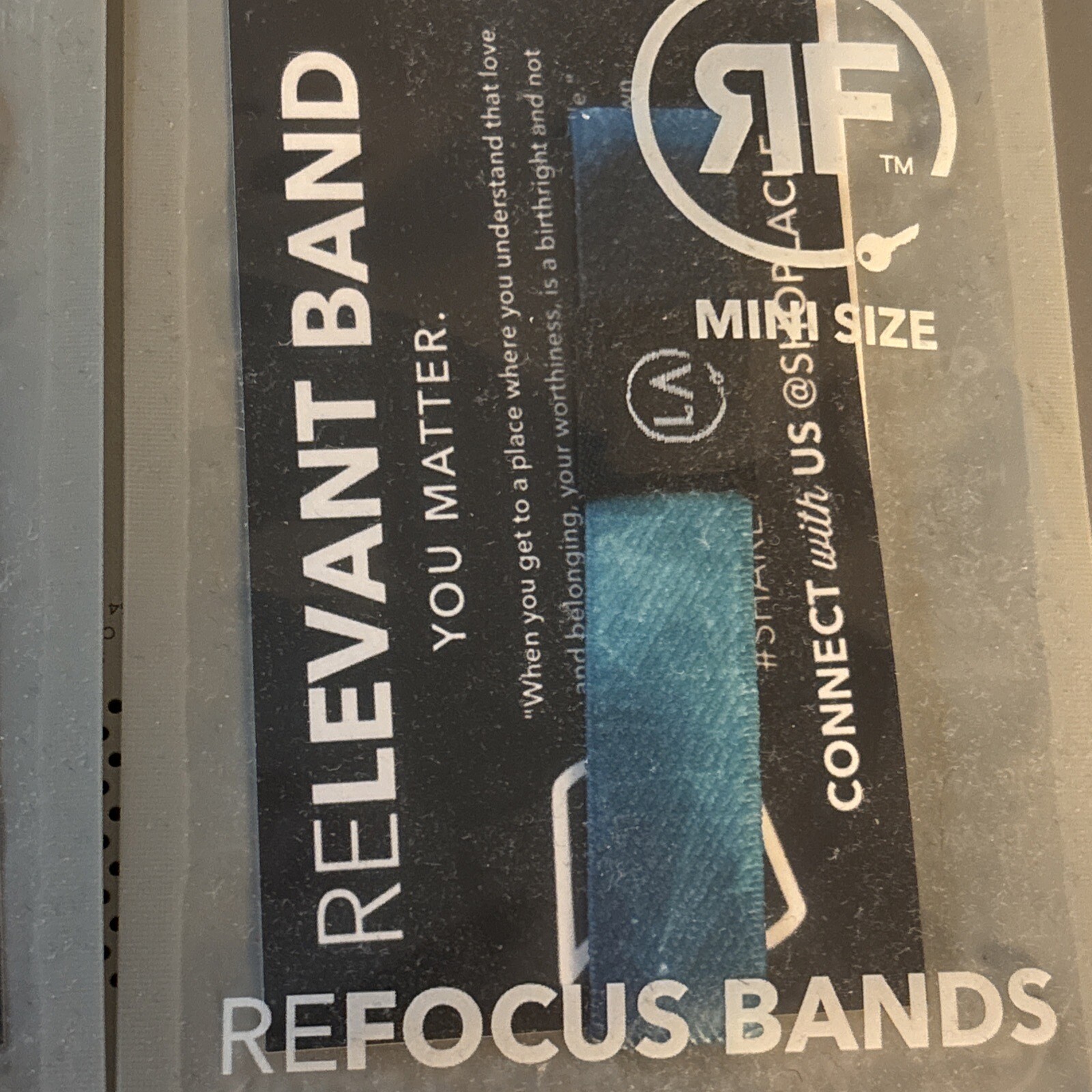Refocus Bands Reflect Band “Wear it. Flip It. Refocus” Mini Size Lot Of 3 Bands