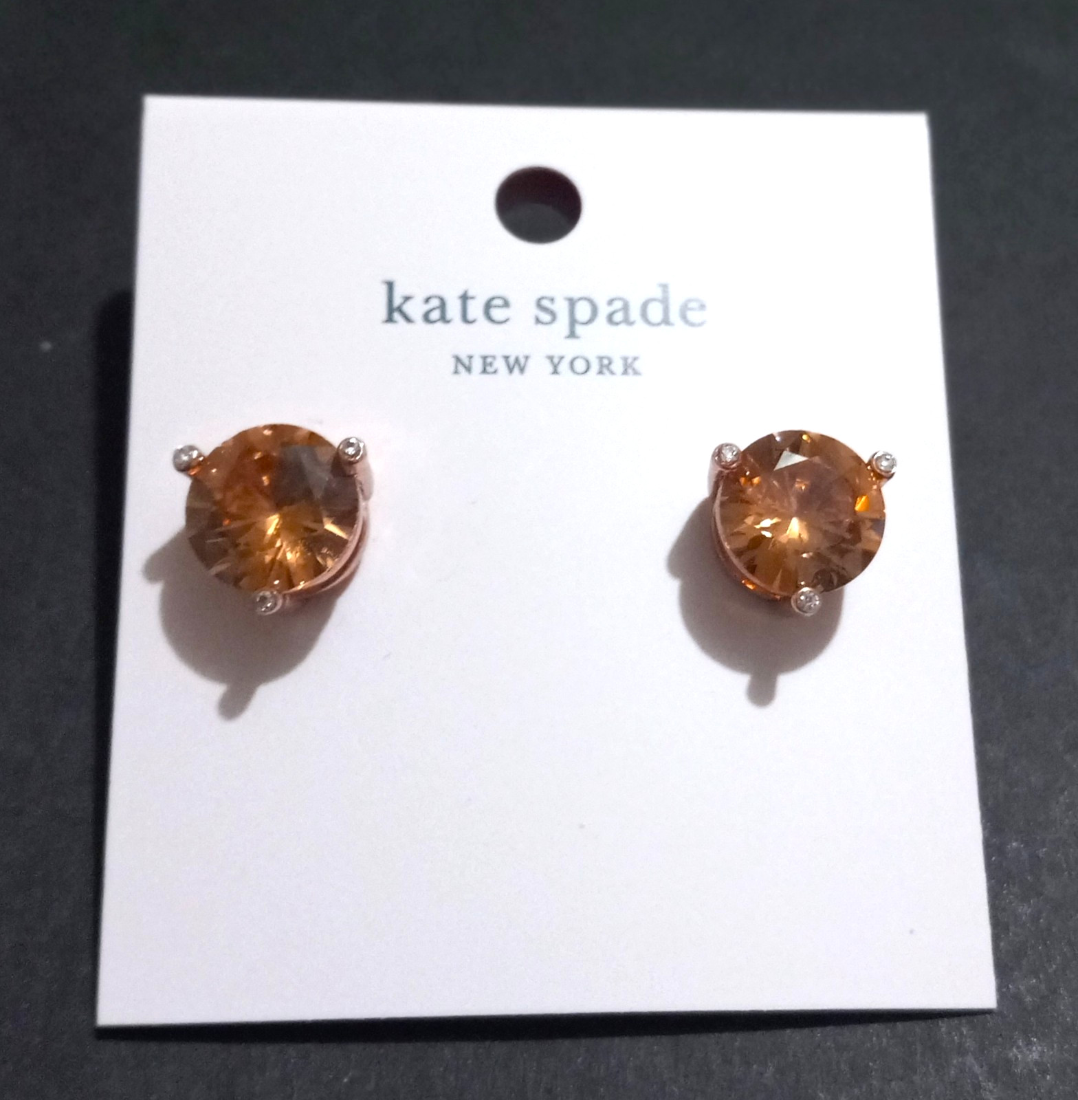 KATE SPADE LIGHT COLORADO STUDS EARRINGS NEW