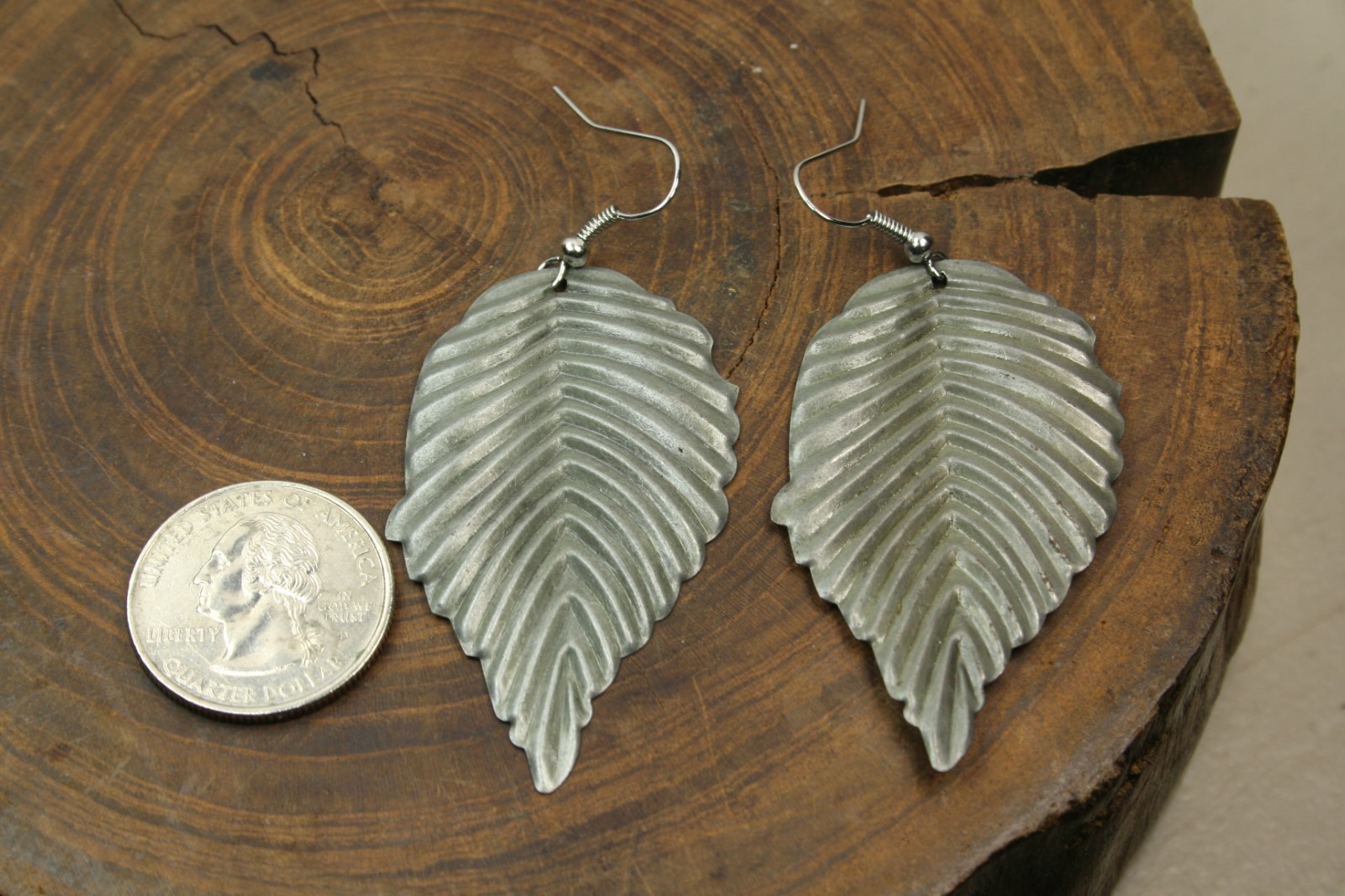 LEAF EARRINGS, BEAUTIFUL CHARM