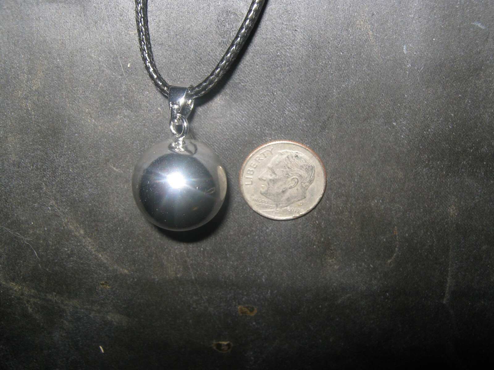 New 20mm Harmony Ball Round Sphere Chime Bell Bead Charm Pendant Necklace