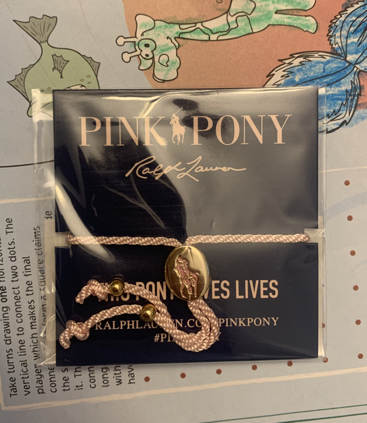 Polo Ralph Lauren Pink Pony Bracelet New For 2020 ? 100% Authentic New ! OS