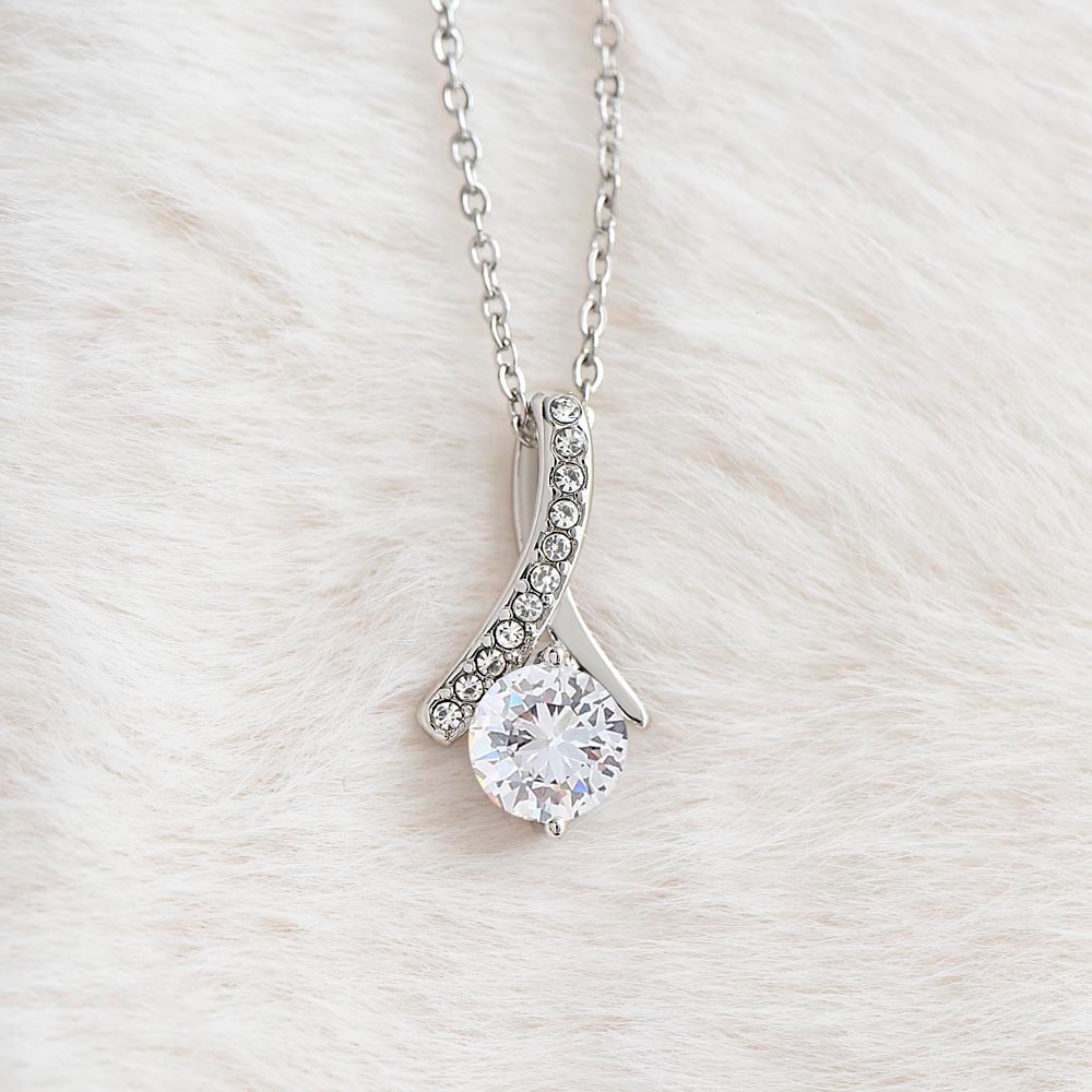 Inspirational Daughter Necklace, Meaningful Daughter Jewelry Gift For Women