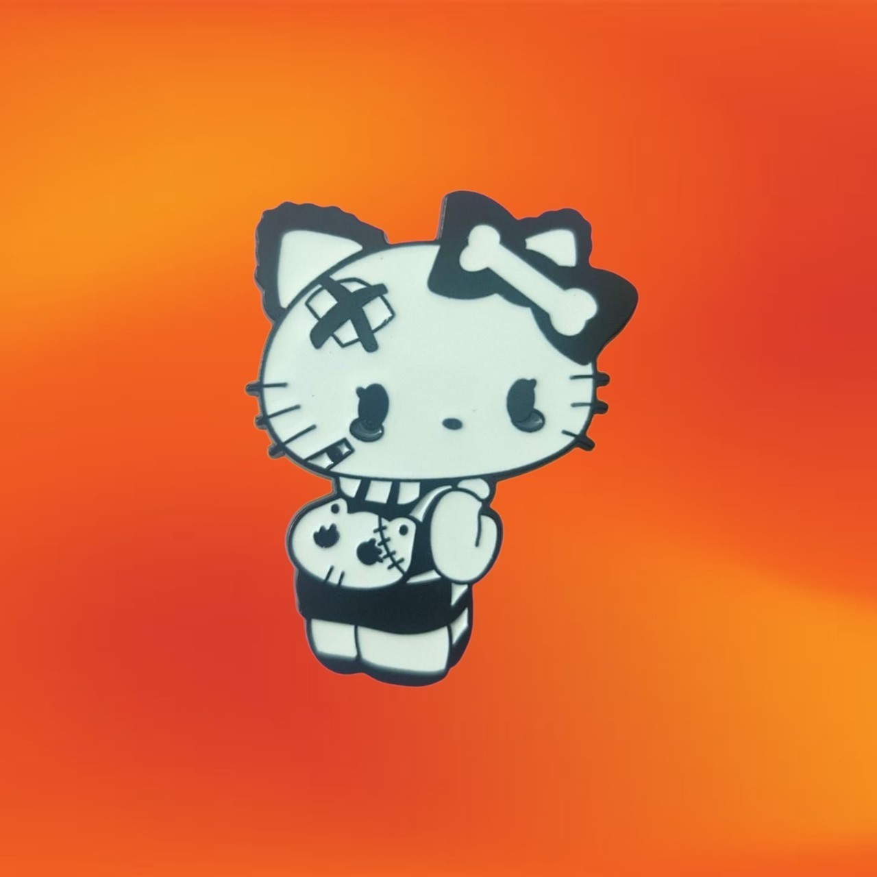 NEW Hello Kitty With Backpack Enamel Pin Brooch Badge Cute Kawaii Cartoon AU