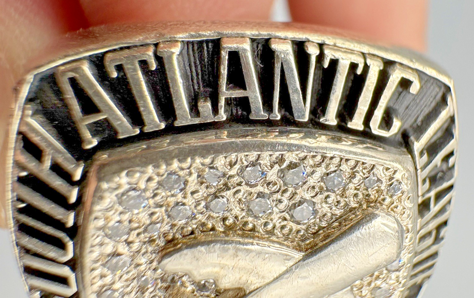 South Atlantic League Sterling Silver 925 Championship Ring Blue Claws 2009