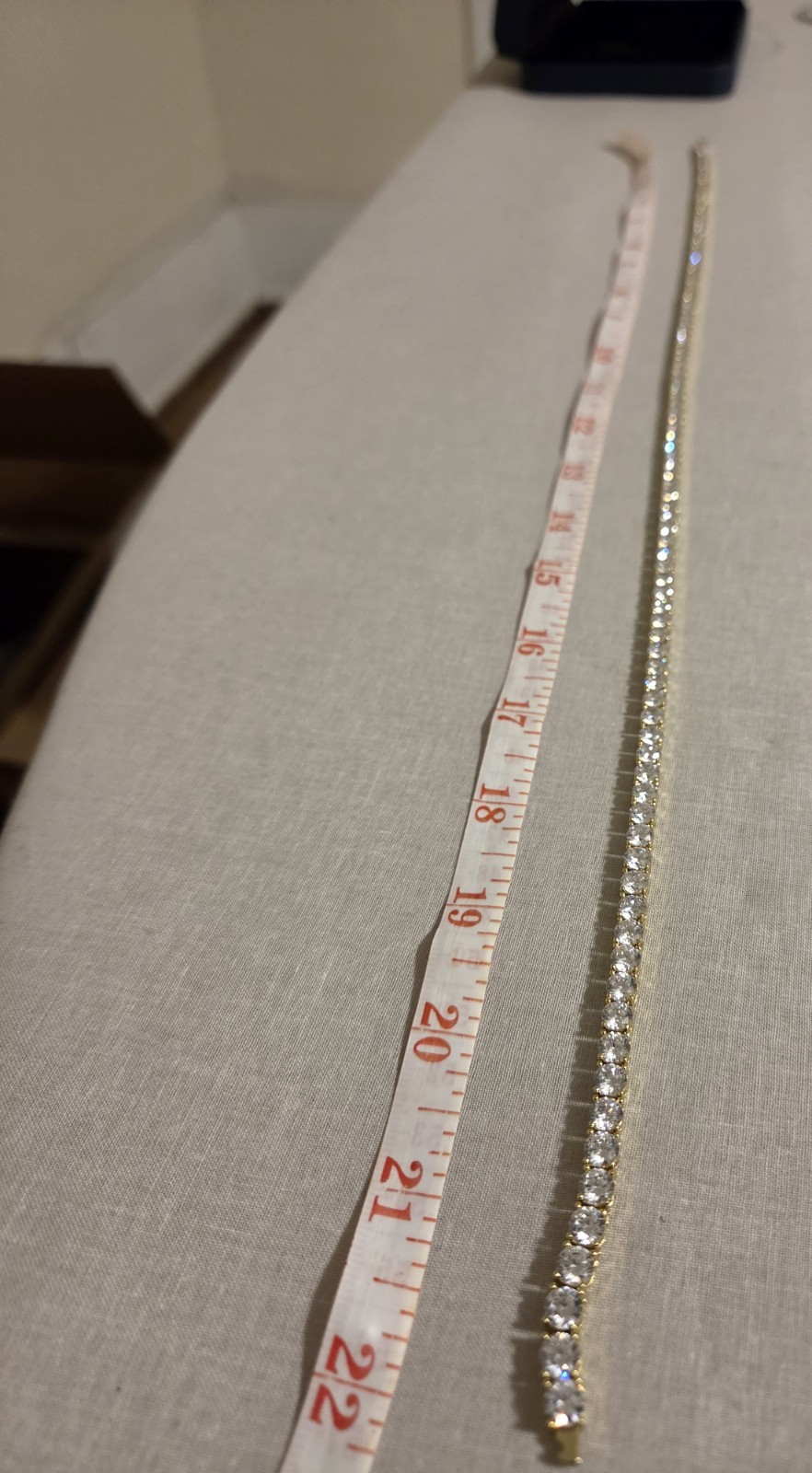 5mm Tennis Chain CZ Cubic Zirconia Yellow Gold 22in Box Clasp IceCartel