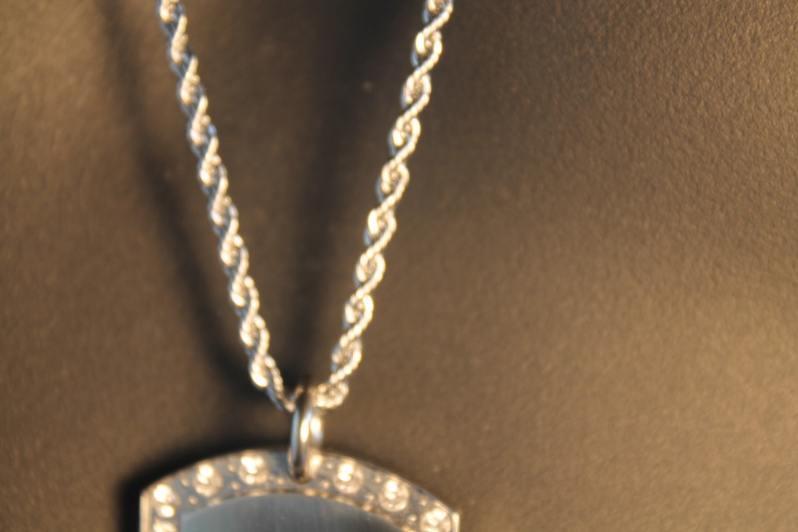 USMMA US MERCHANT MARINE ACADEMY BLING STAINLESS STEEL DOG TAG KP KINGS POINT