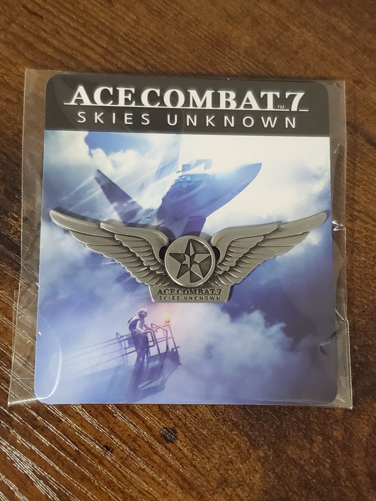 Ace Combat 7 Skies Unknown Pin Promotional Gamestop Preoreder Bonus Pin