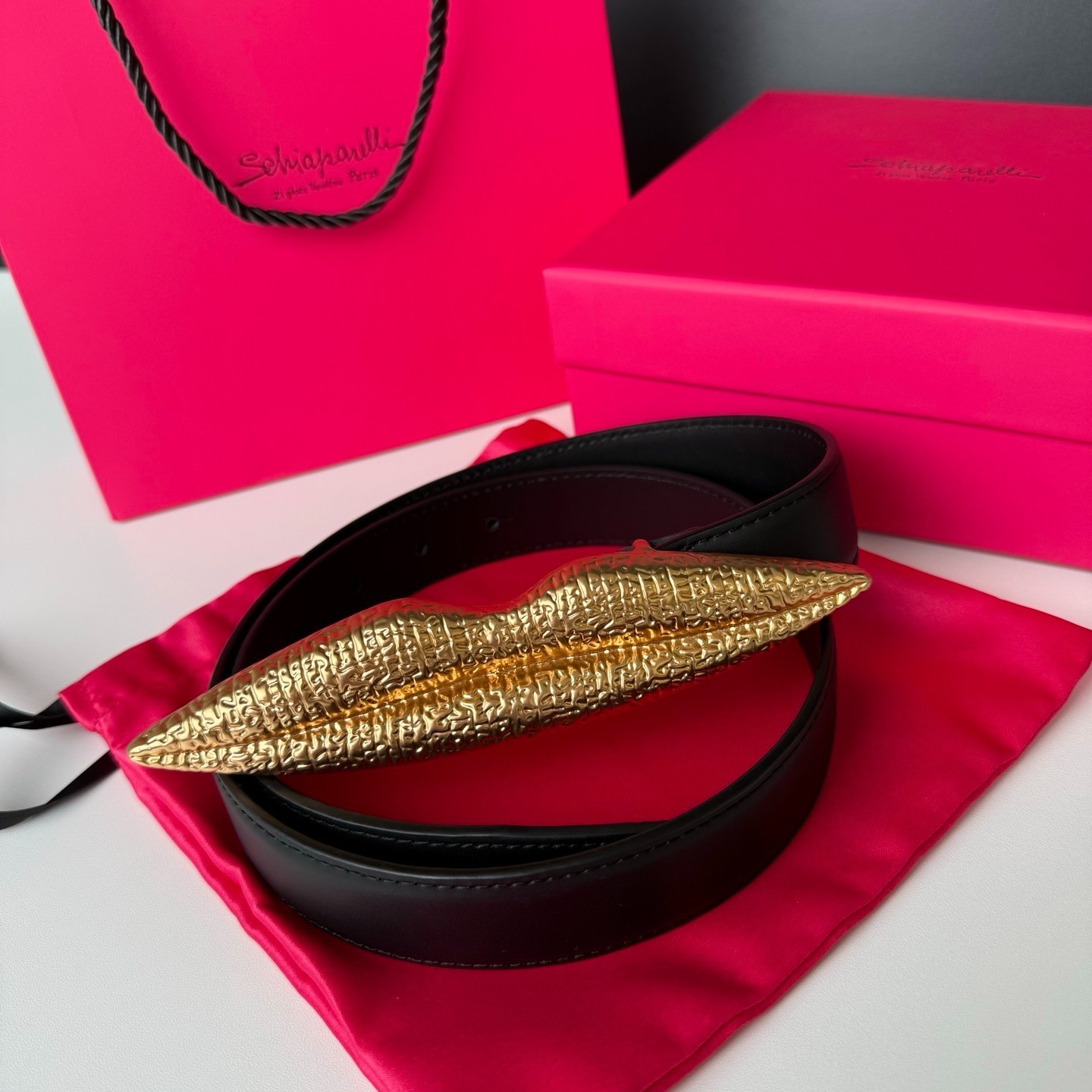 Belt One Size. With Box and Dust Bag.