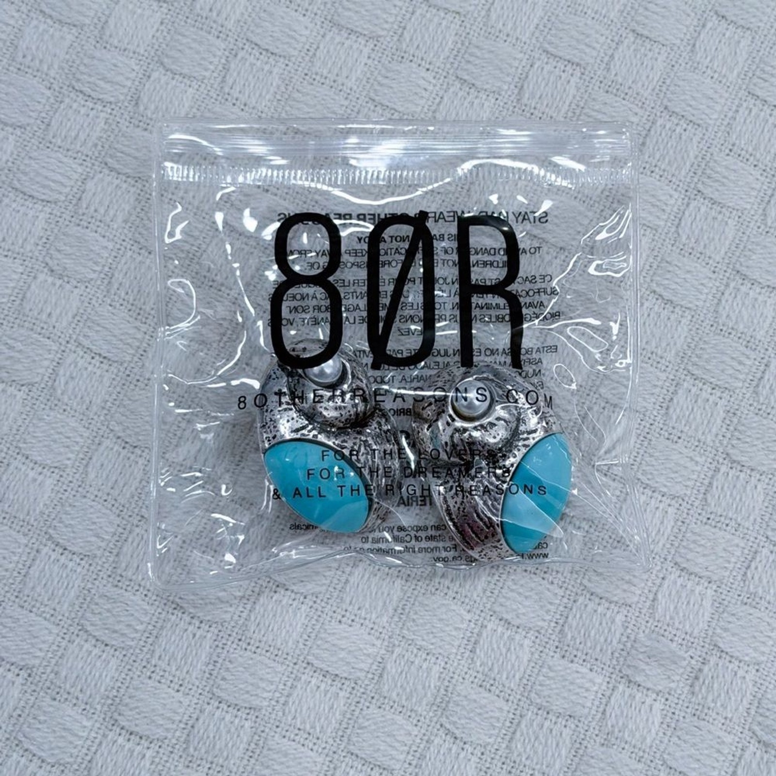 8 Other Reasons Salty Stud Earrings in Silver