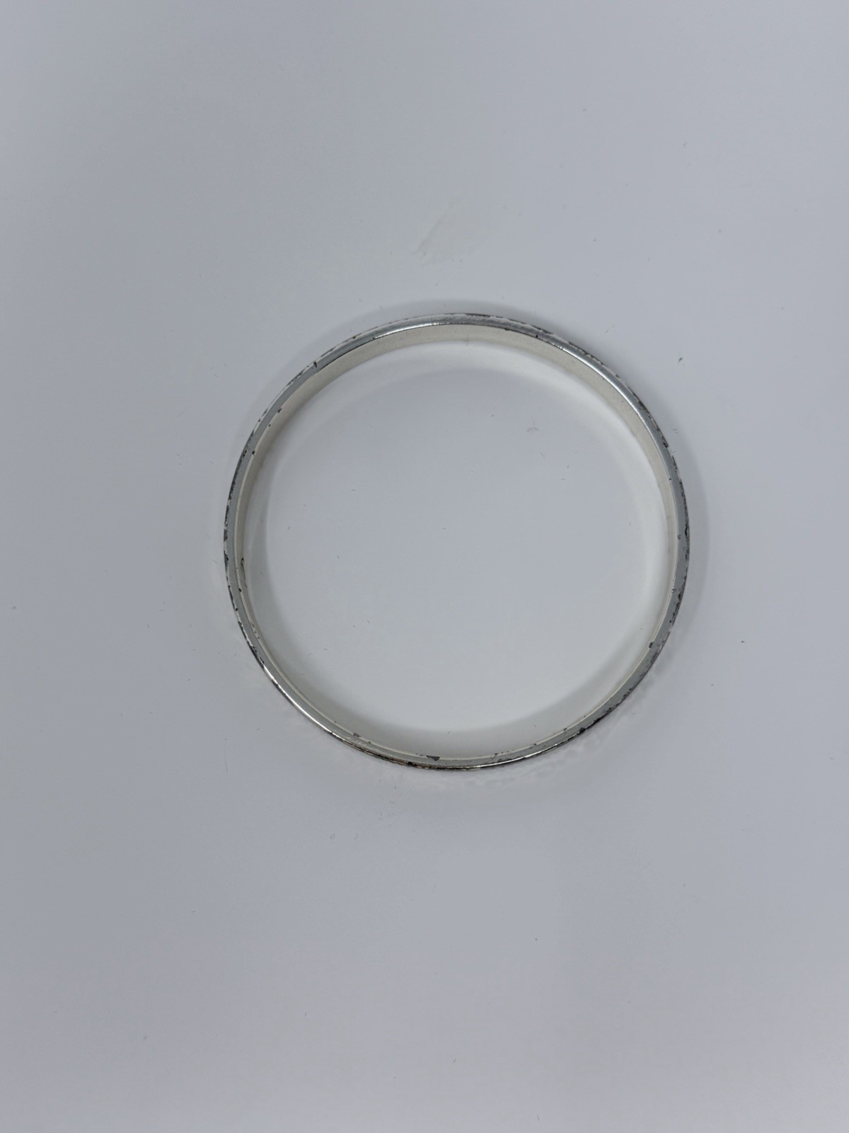 Brighton Silver Tone Bangle Bracelet Scroll Engraved Stackable Classic
