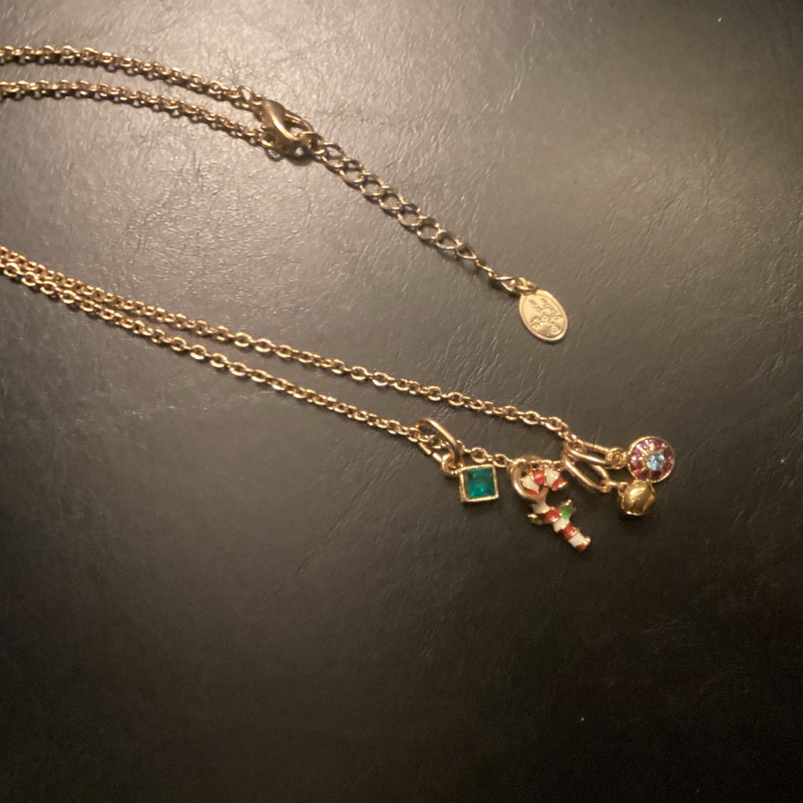 Christopher Radko Child’s Christmas Charm Necklace