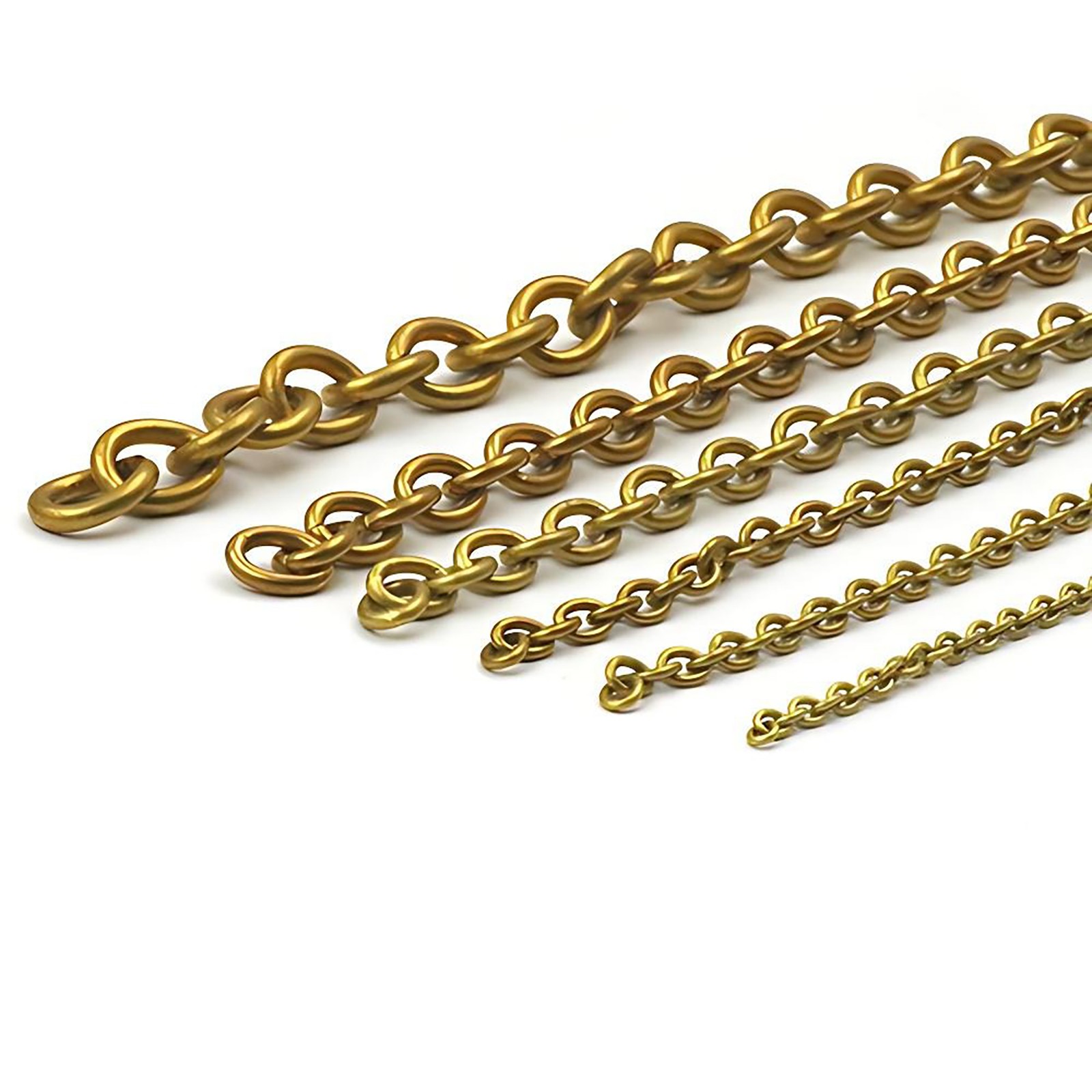 Solid Brass Chain 4-14mm Width Necklace Jewelry Bags Craft Chain Sold Per Meters