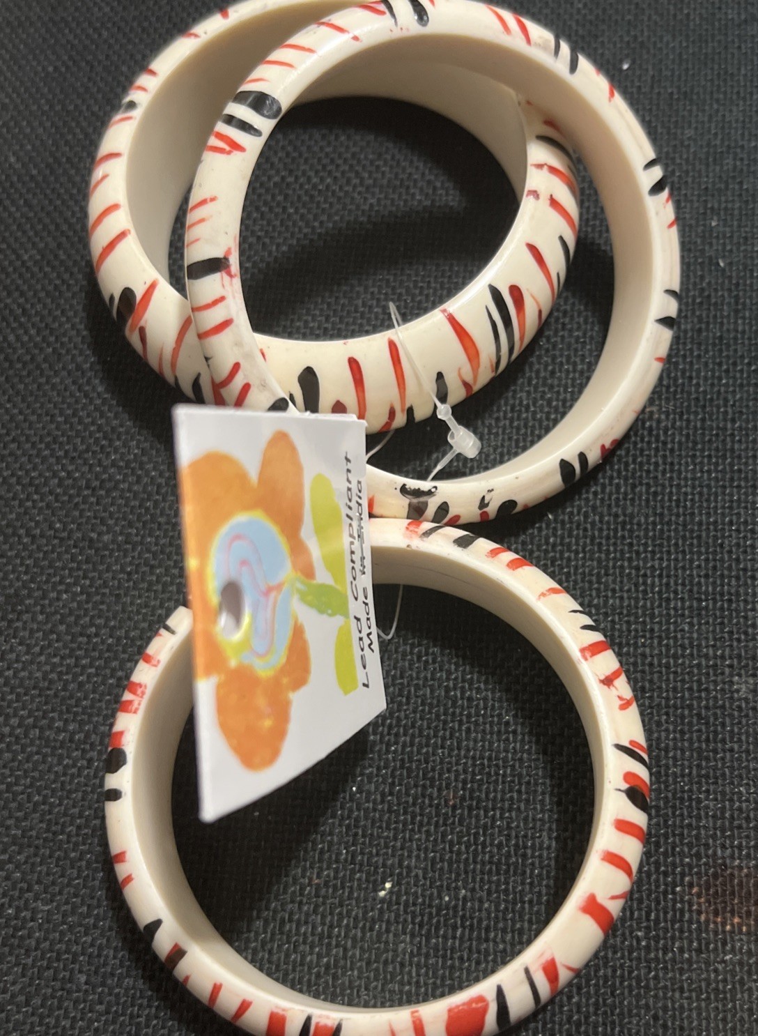 Set 3 Antika India cuff bracelet lead compliant 3 Widths Native Boho Design 81/4