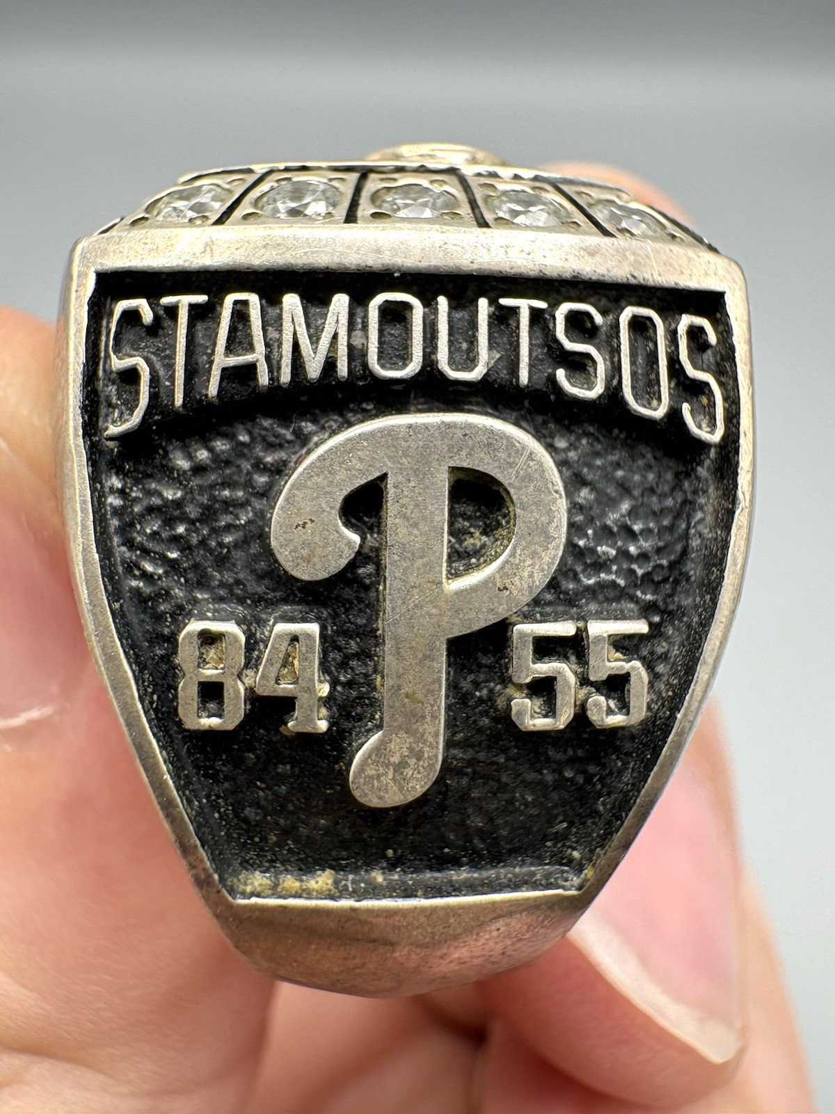 South Atlantic League Sterling Silver 925 Championship Ring Blue Claws 2010