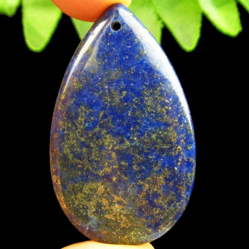 50x30x7mm Lapis Lazuli Teardrop Pendant Bead S0048033