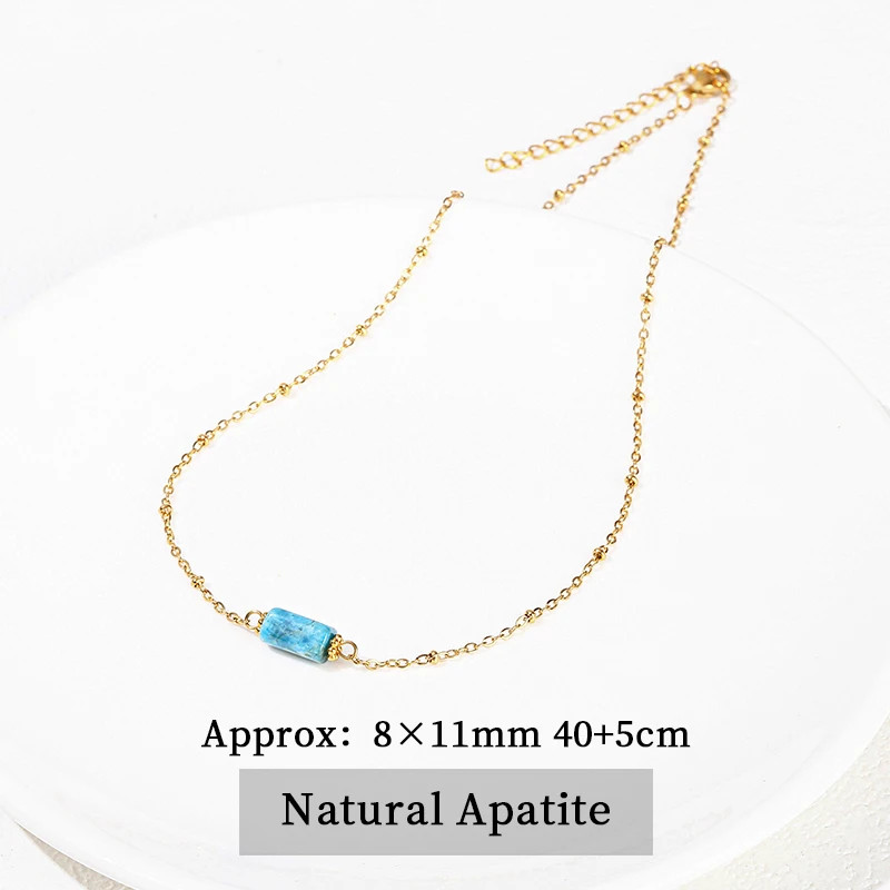 JD Handmade Boho Necklace Natural Amethyst Faceted Bead Pendant Necklace For Wom